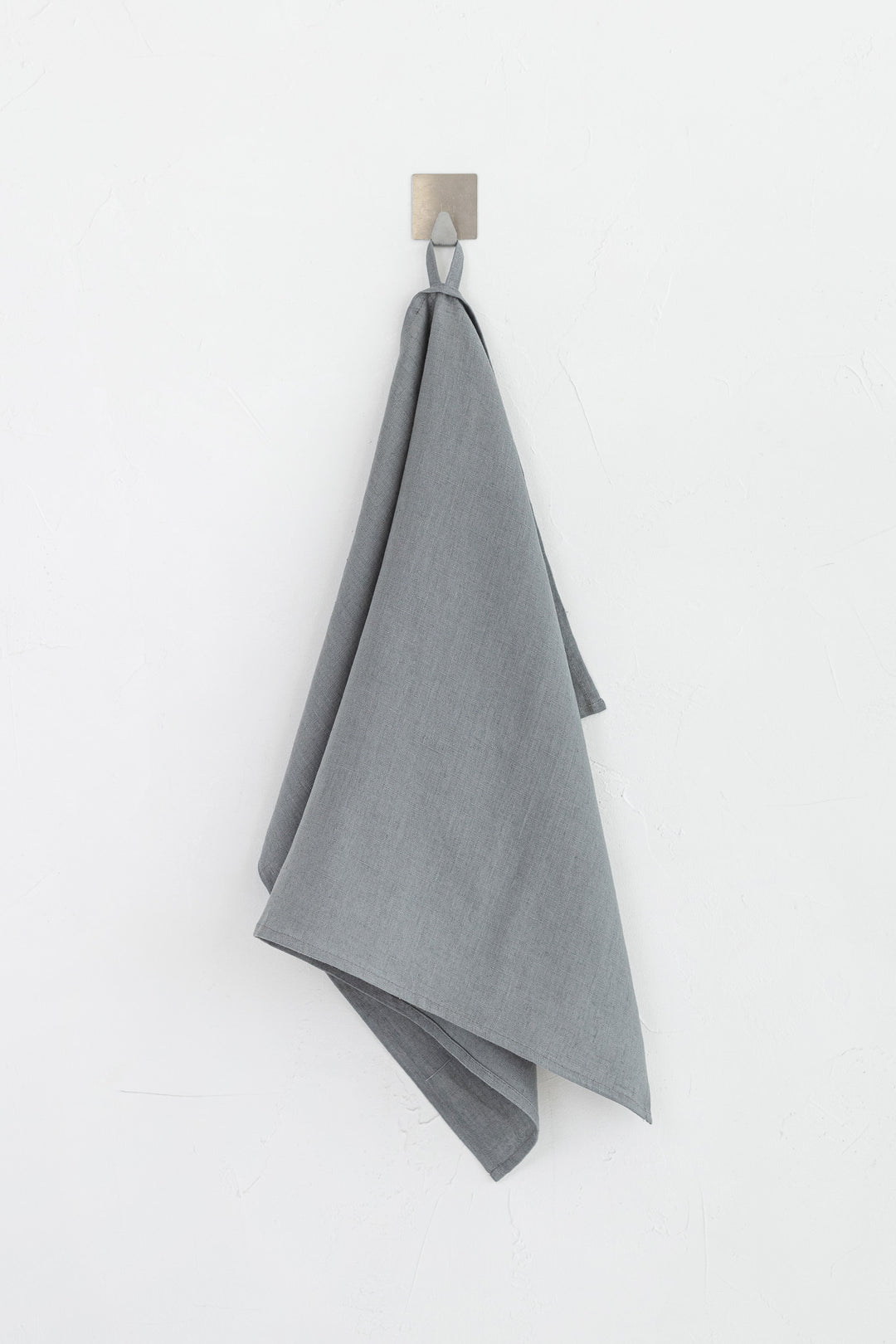 Linen Tea Towel In Grey Color | Daily Linen