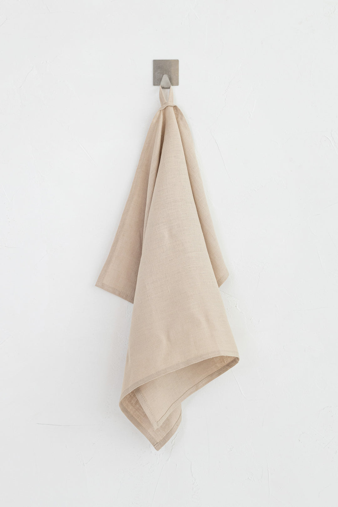 Hanging Linen Tea Towel In Natural Color - Daily Linen