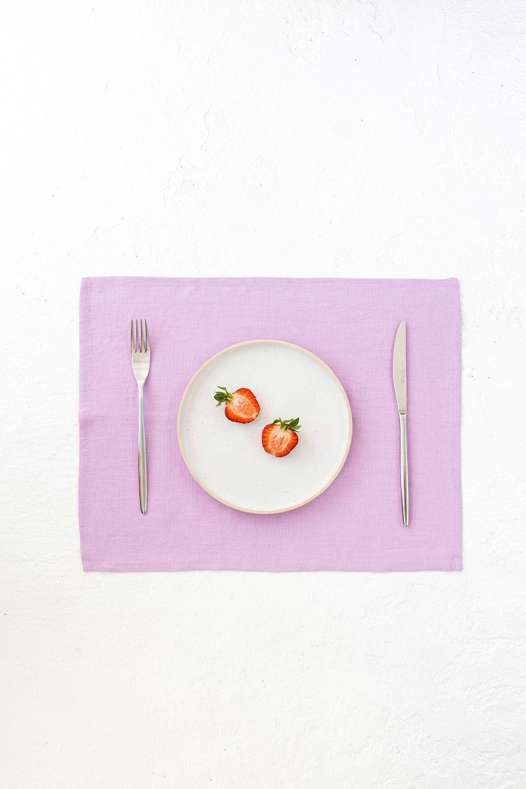 Linen Placemat Lavender Color - Daily Linen