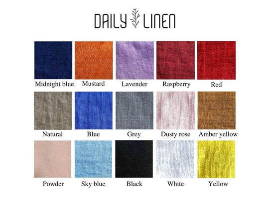 Linen Fabric Samples - Daily Linen