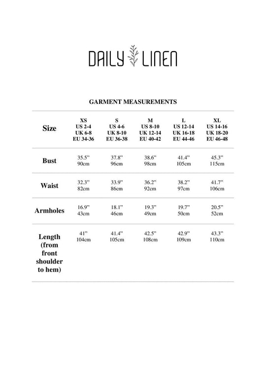 Linen Sleeveless Dress BARBARA | Daily Linen