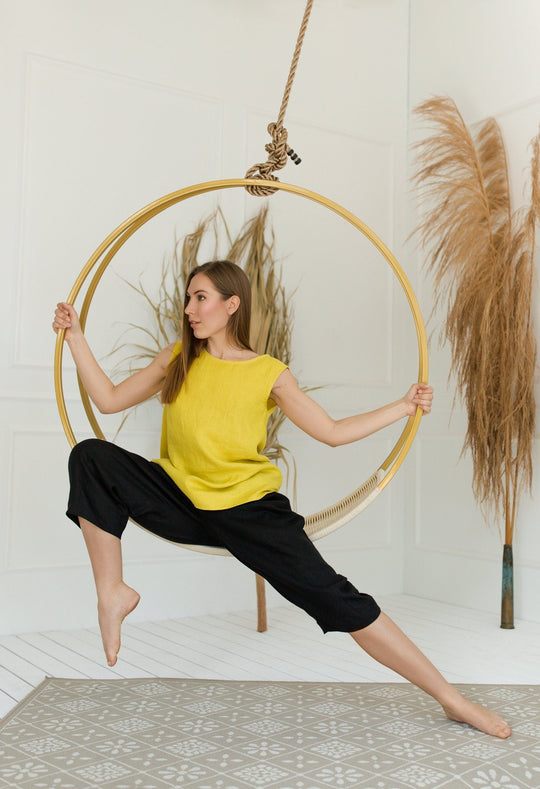 Oversized Linen Tank Top | Daily Linen