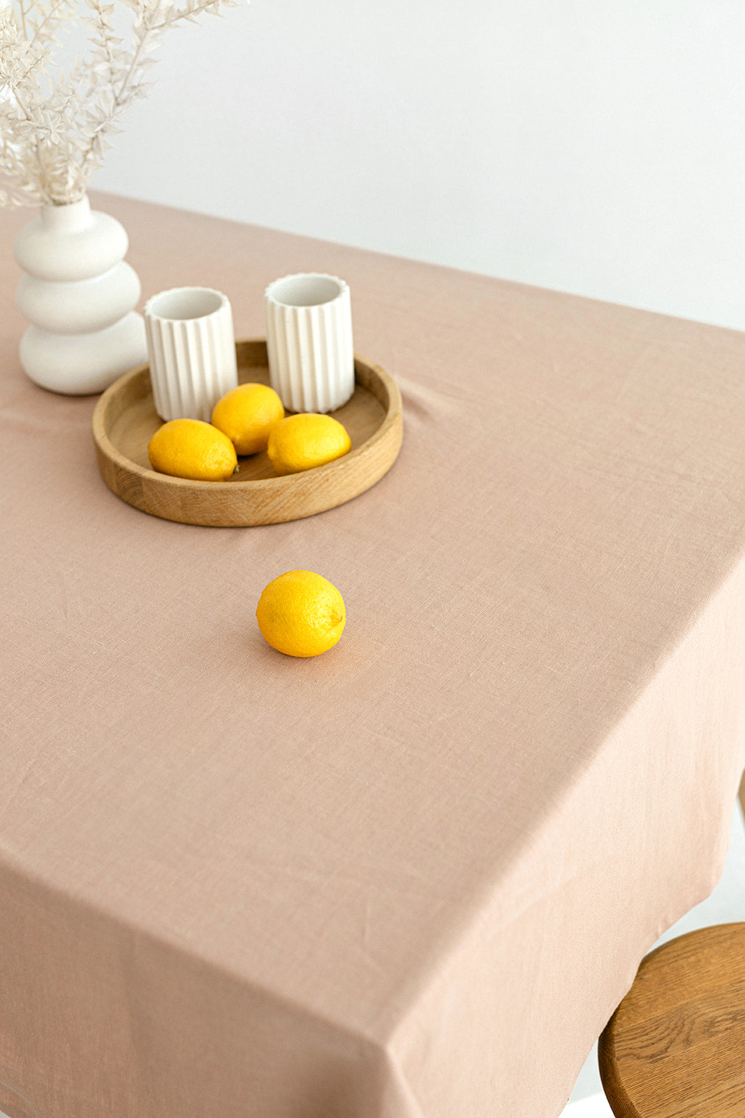 Powder Color Linen Tablecloth Made By Daily Linen 1