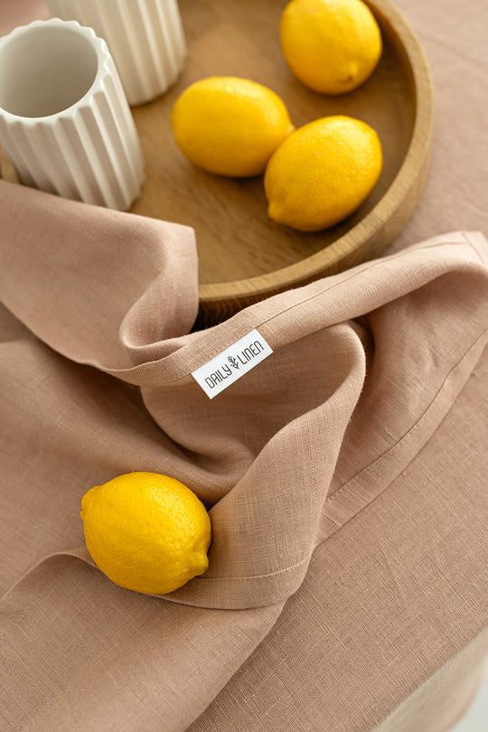 Powder Color Linen Tablecloth Made By Daily Linen 3