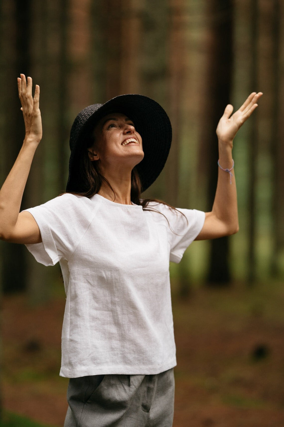 White Linen Blouse Nora 3 - Daily Linen
