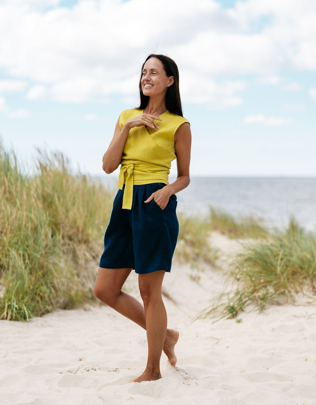 Wrap Top JULIA | Daily Linen