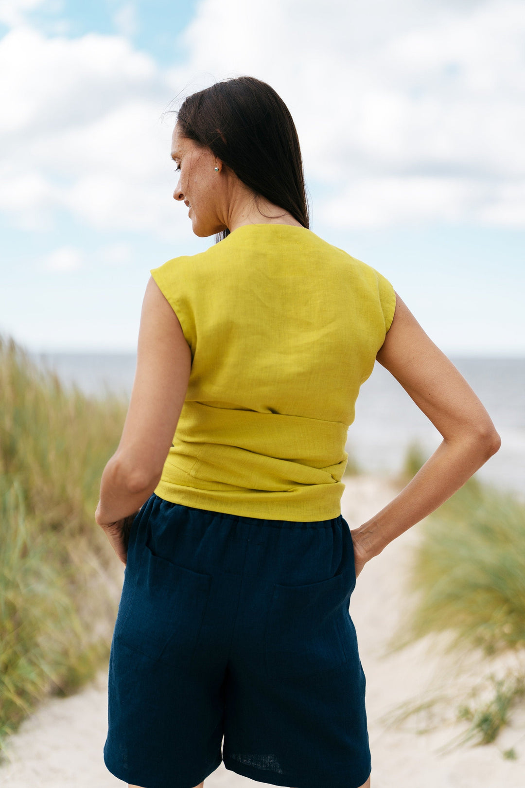 Wrap Top JULIA | Daily Linen