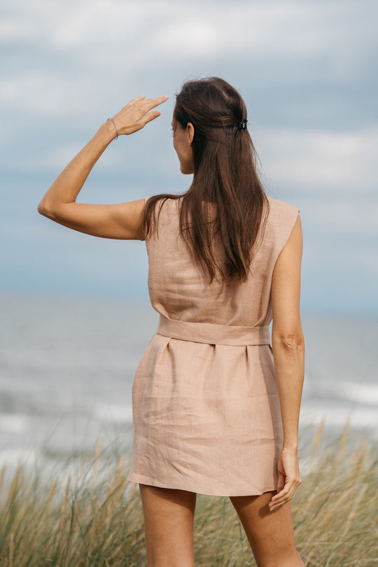 Linen Tunic With Belt | Daily Linen