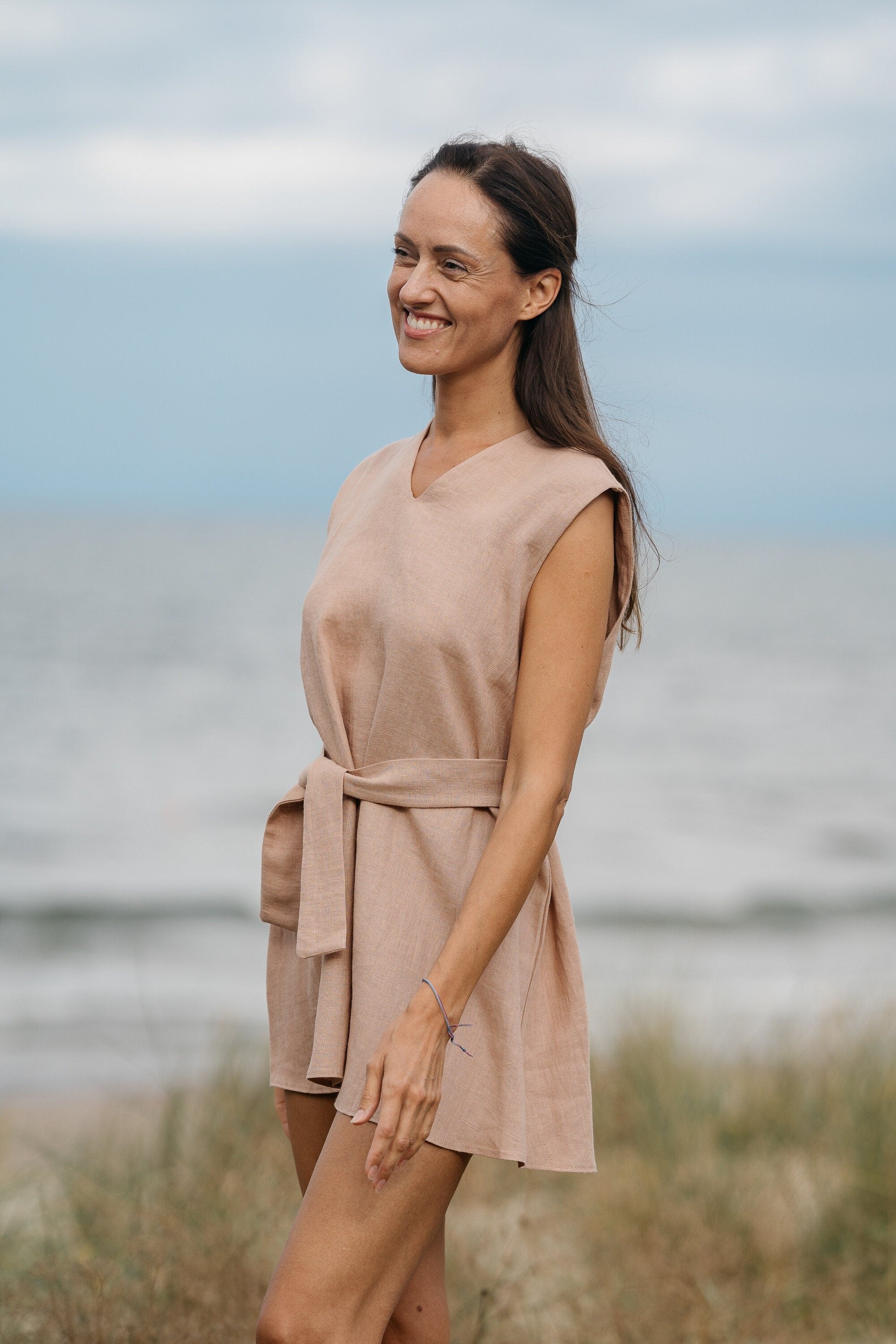 Linen Tunic With Belt | Daily Linen